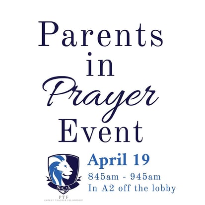 PTF Parents in Prayer Event